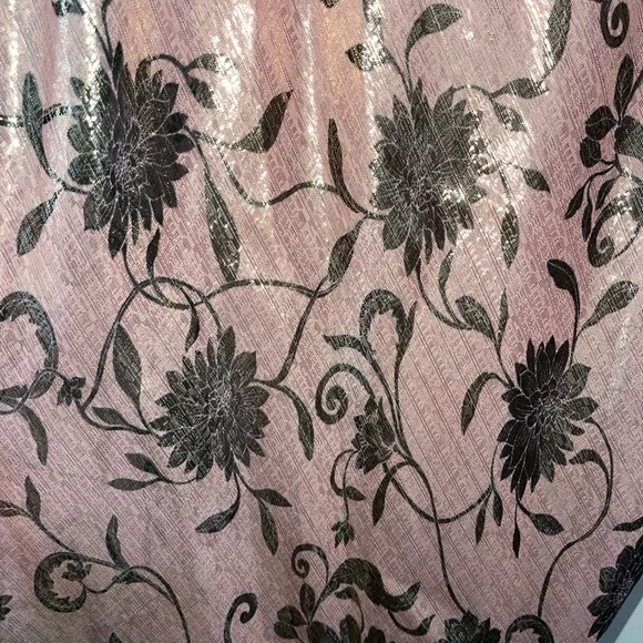 NEW BCBG Metallic Pink Maxi Dress - Picture 4 of 8